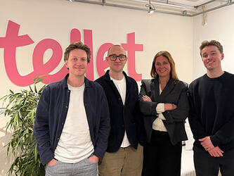 Tellet team, includng Yvette Huitema